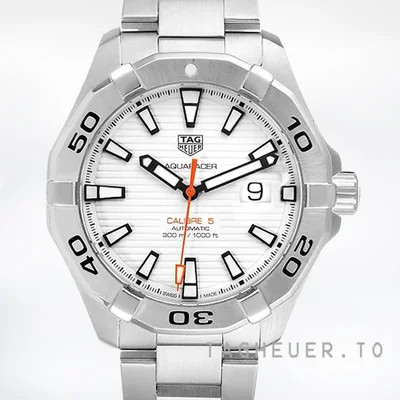 Tag Heuer Aquaracer Men's 43mm WAY2013.BA0927 Silver-tone Automatic