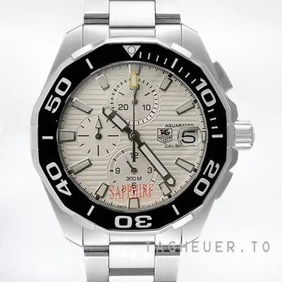 Tag Heuer Aquaracer Men's AquaracerWSB004 43mm  Silver-tone