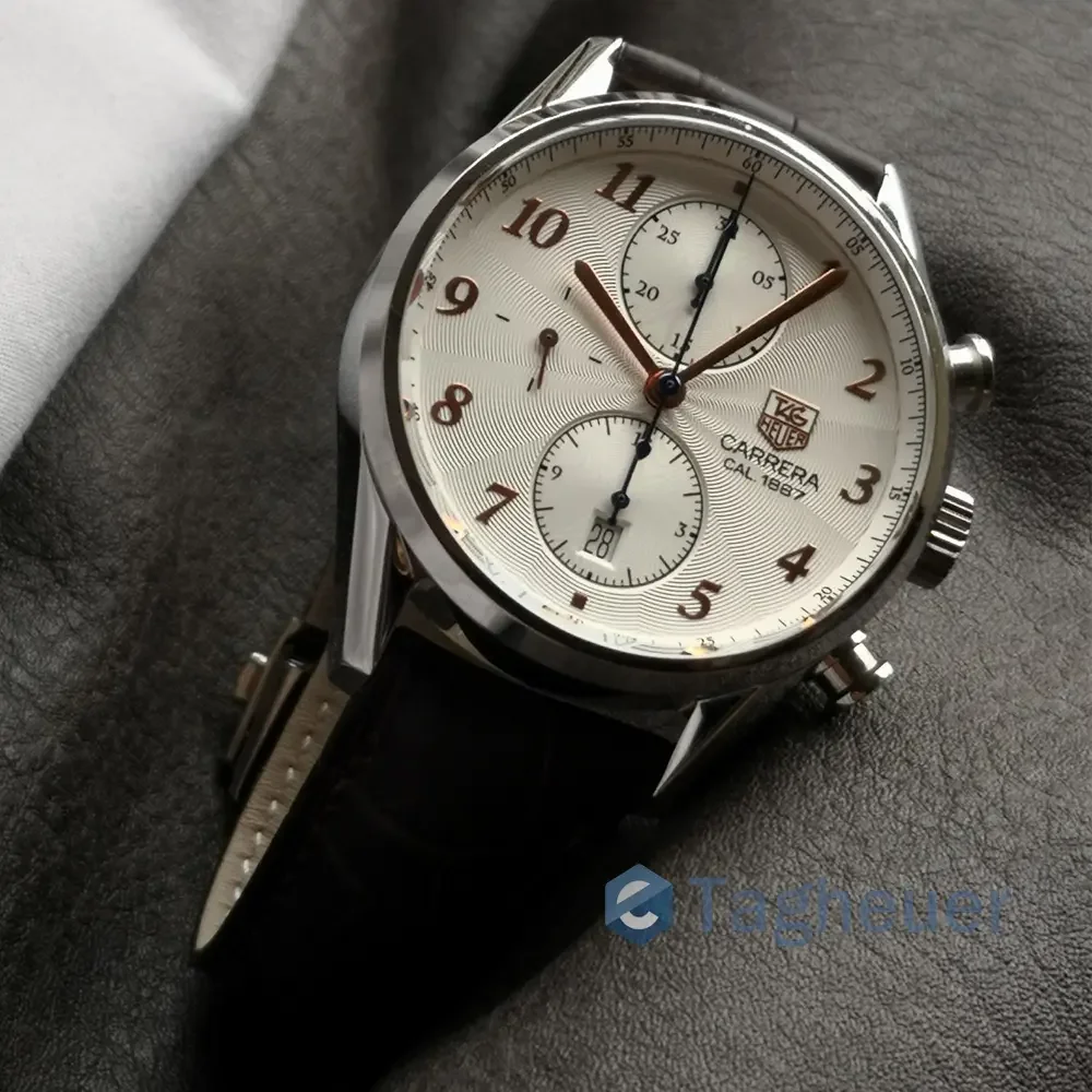 Review of Tag Heuer Carrera CAS2112.FC6291 Replica with Swiss Automatic Movement and Silver Dial