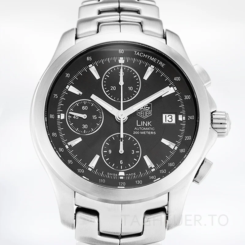 Tag Heuer Link CJF2110.BA0594 43mm Men's Automatic Black Dial