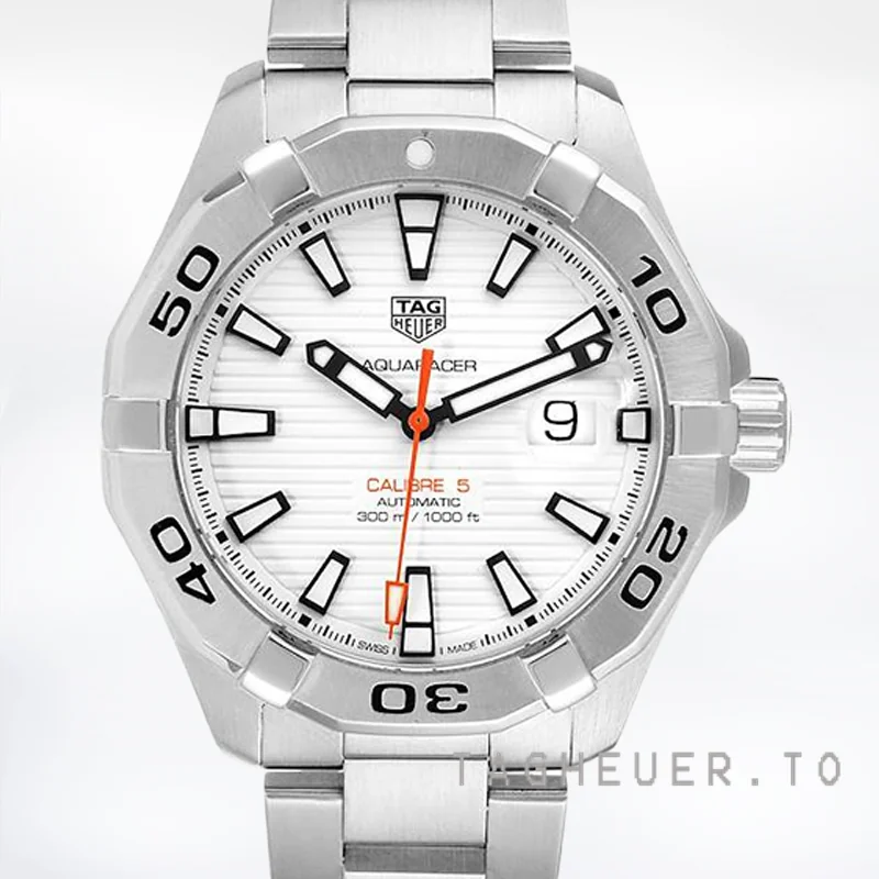 Tag Heuer Aquaracer Men's 43mm WAY2013.BA0927 Silver-tone Automatic