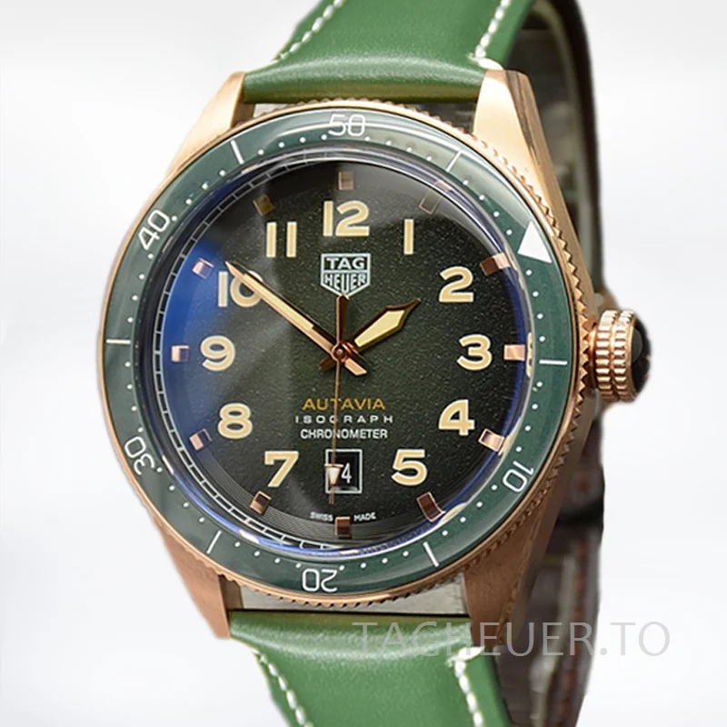 Tag Heuer Autavia Men WBE5190-001 43mm Ceramics Bezel