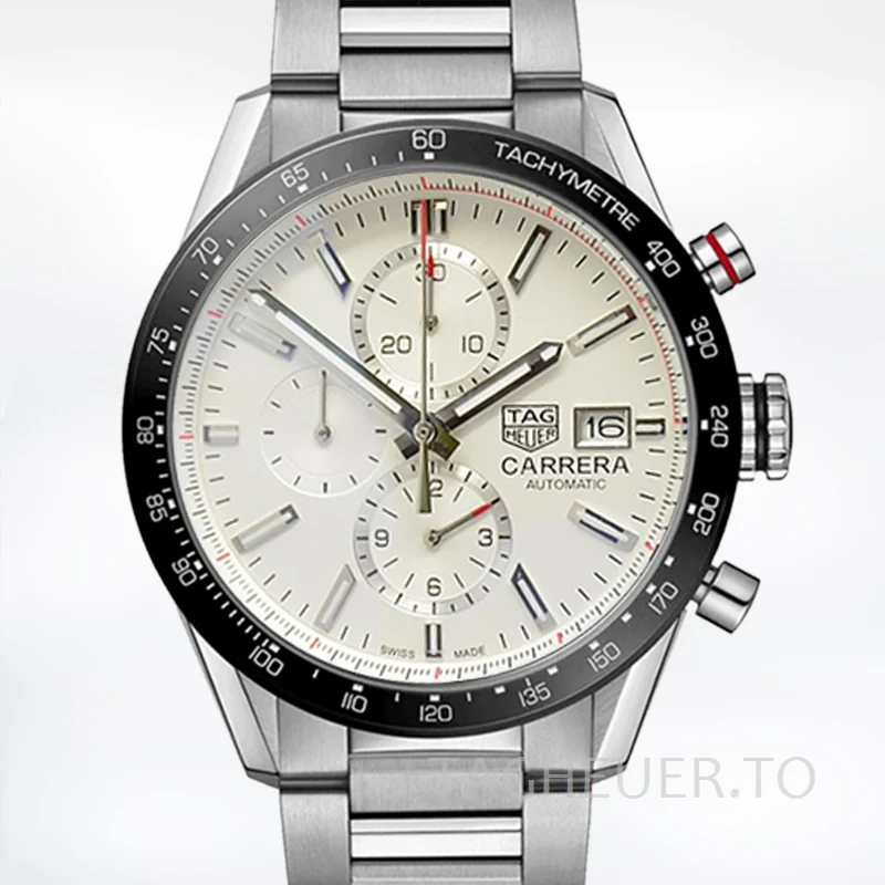 Tag Heuer Carrera Men CBM2110-001 43mm Silver-tone