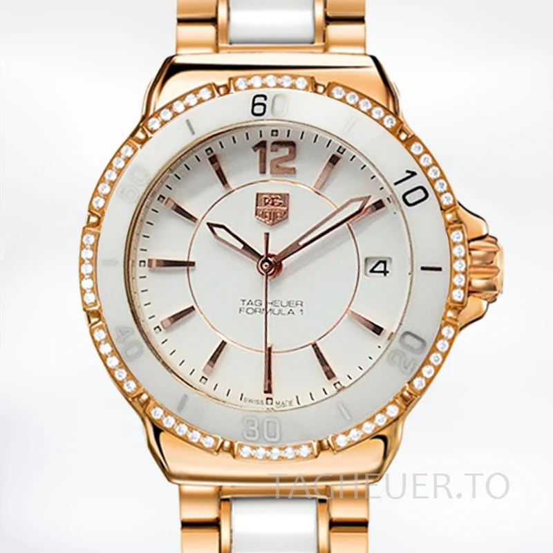 Tag Heuer Formula 1 Formula1WSB-011 38mm Ladies White Dial
