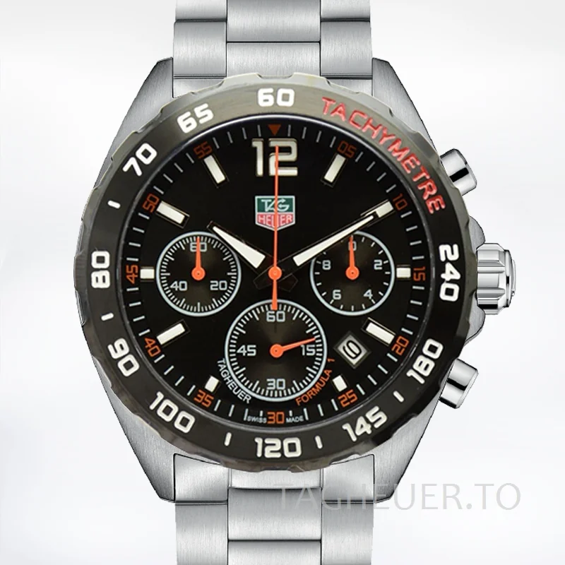 Tag Heuer Formula 1 43mm Men CAZ1014-001 Stainless Steel