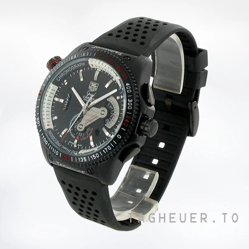 Tag Heuer Carrera CAV5185.FT6020 43mm Men's Black-tone Quartz