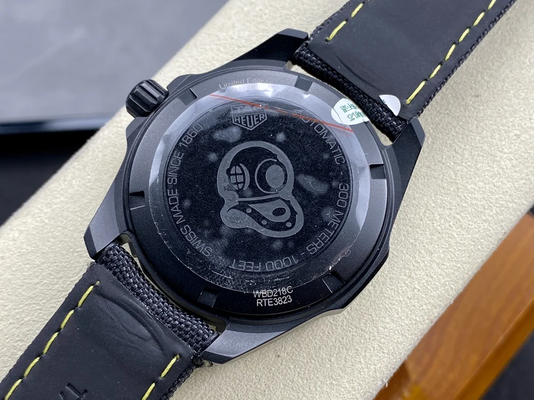 Best Swiss TAG Heuer Aquaracer WBD218B.FC6446 Replica Watch | 41mm Black Titanium Carbon Fiber | 1 Year Warranty
