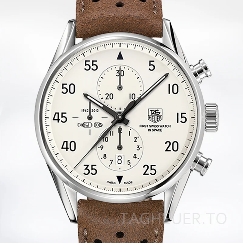 Tag Heuer Carrera 43mm CAR2015.FC6321 Men's Quartz