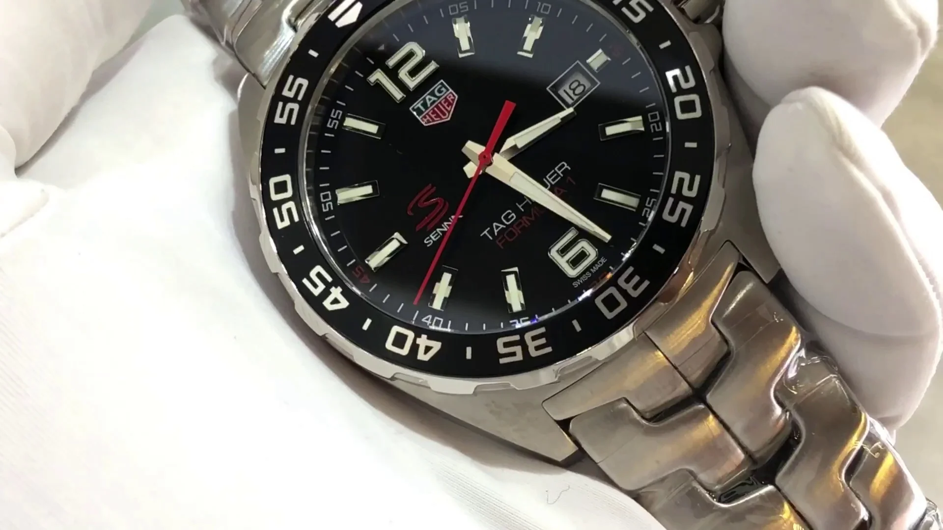 Best TAG Heuer Formula 1 WAZ1012.BA0883 Swiss Replica - 43mm Steel, Sapphire