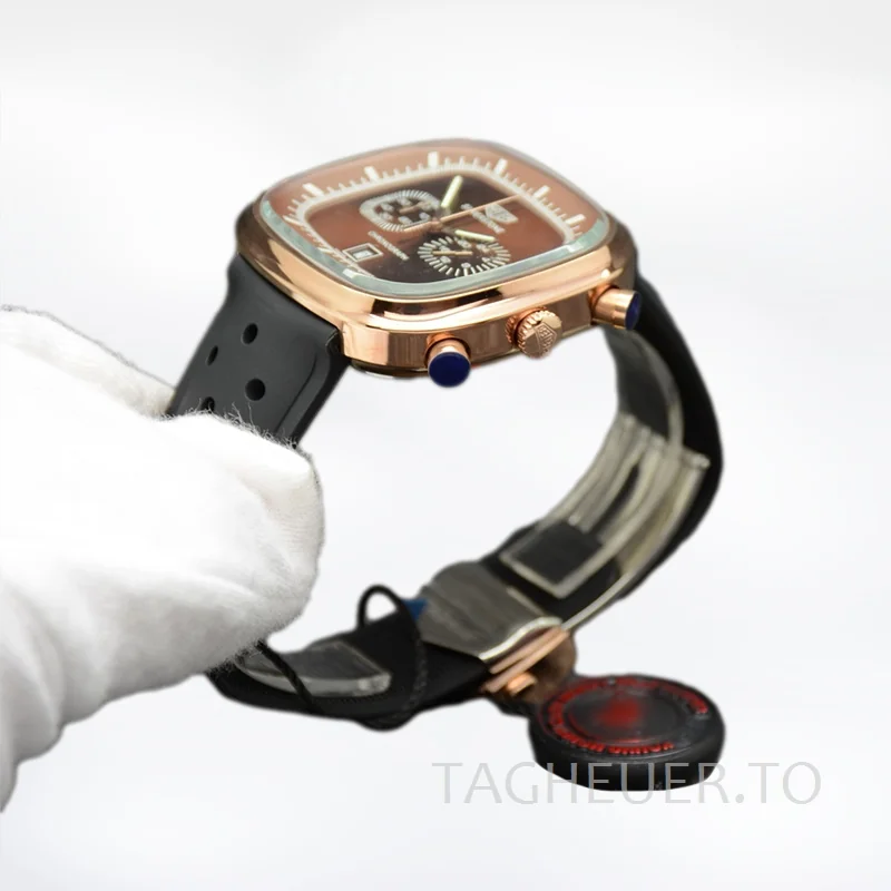 Tag Heuer Silverstone 43mm Men SilverstoneBRSR-001 Quartz Brown Dial