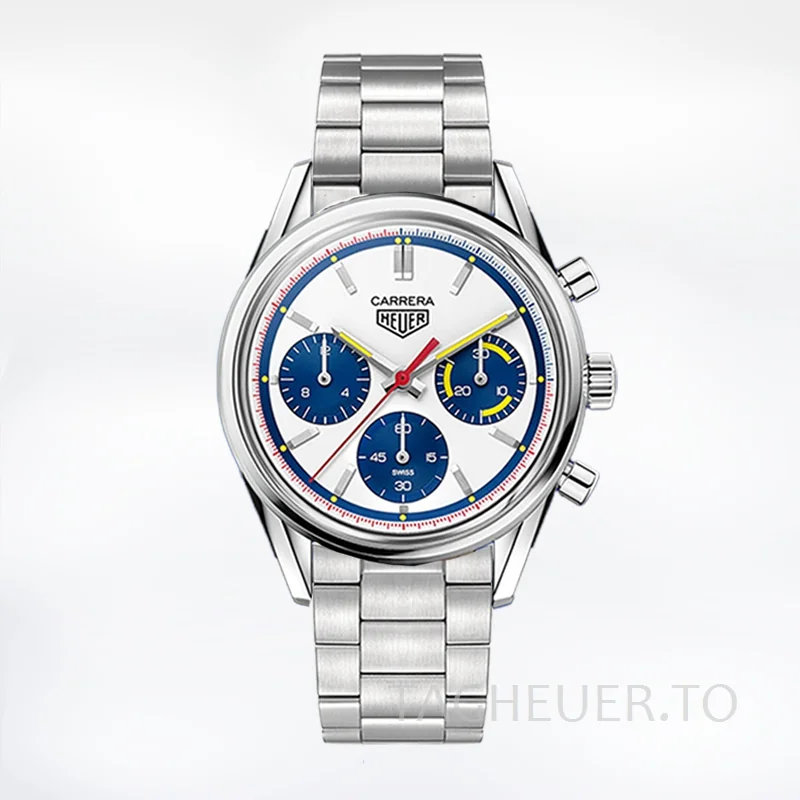 Tag Heuer Carrera CBK221C.FC6488-001 Men 43mm White Dial