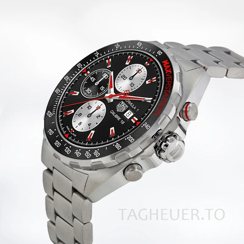 Tag Heuer Formula 1 Men CAZ2018.BA0970-001 43mm Stainless Steel