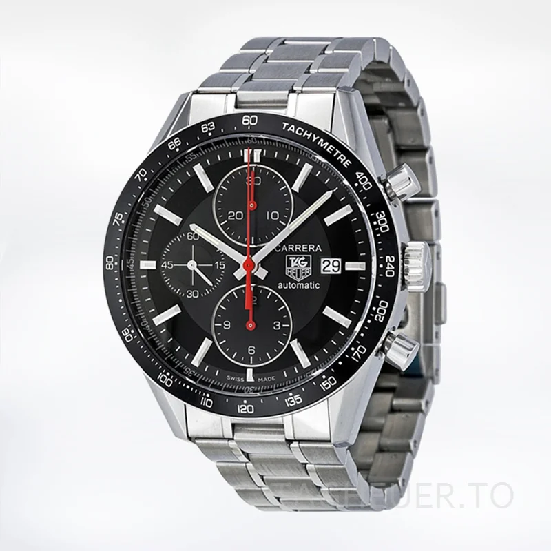 Tag Heuer Carrera CV2014.BA0794 Men's 43mm Bracelet