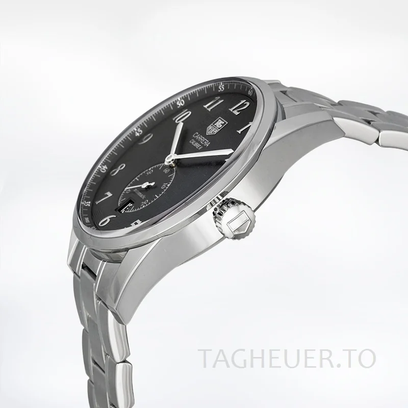 Tag Heuer Carrera 43mm WAS2110.BA0732 Men Quartz Stainless Steel