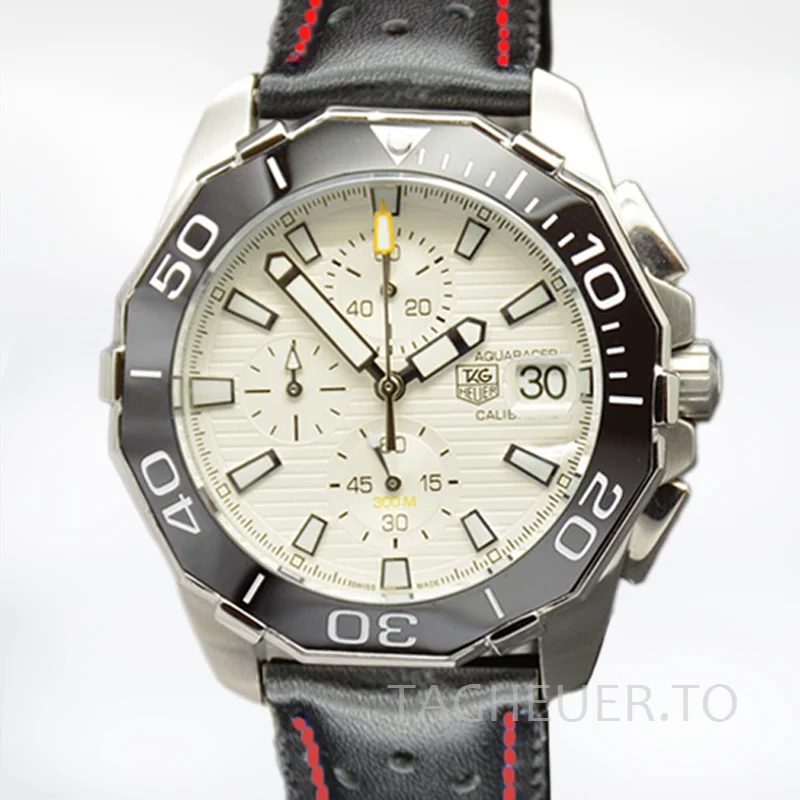 Tag Heuer Aquaracer CAY211A-004 43mm Men White Dial