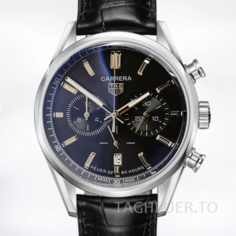 Tag Heuer Carrera CBN2010.BA0642-001 Men 43mm Silver-tone