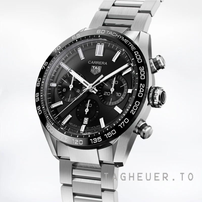 Tag Heuer Carrera CBN2A1B.BA0643 Men's 43mm Silver-tone