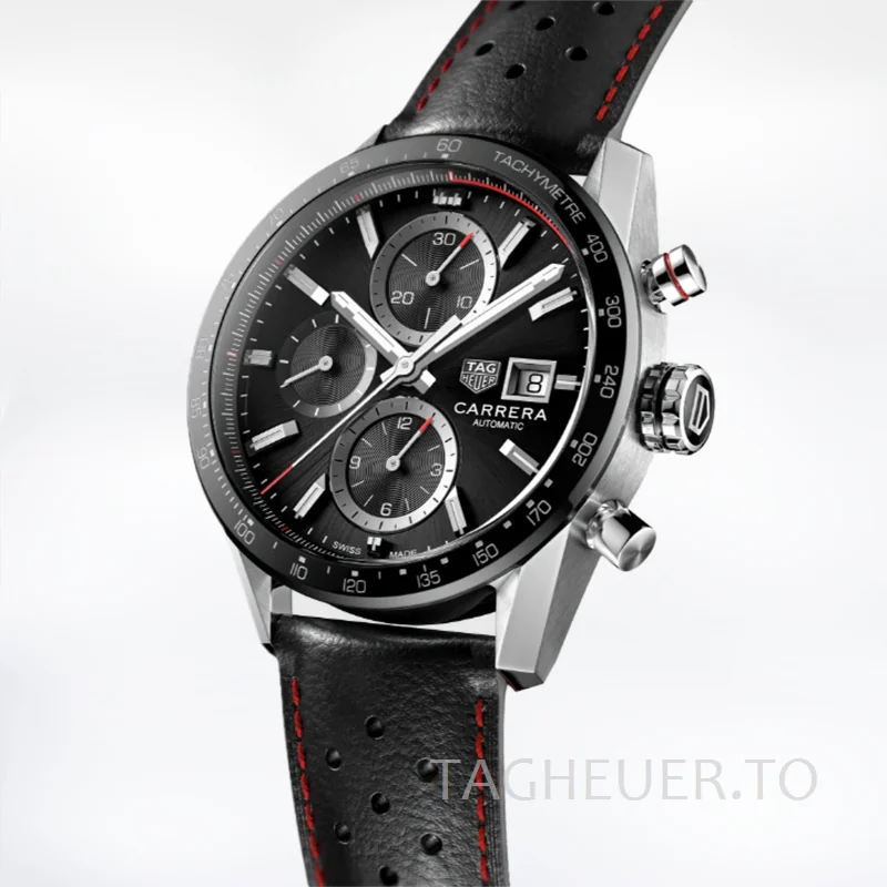 Tag Heuer Carrera Men 43mm CBM2110.FC6454 Silver-tone