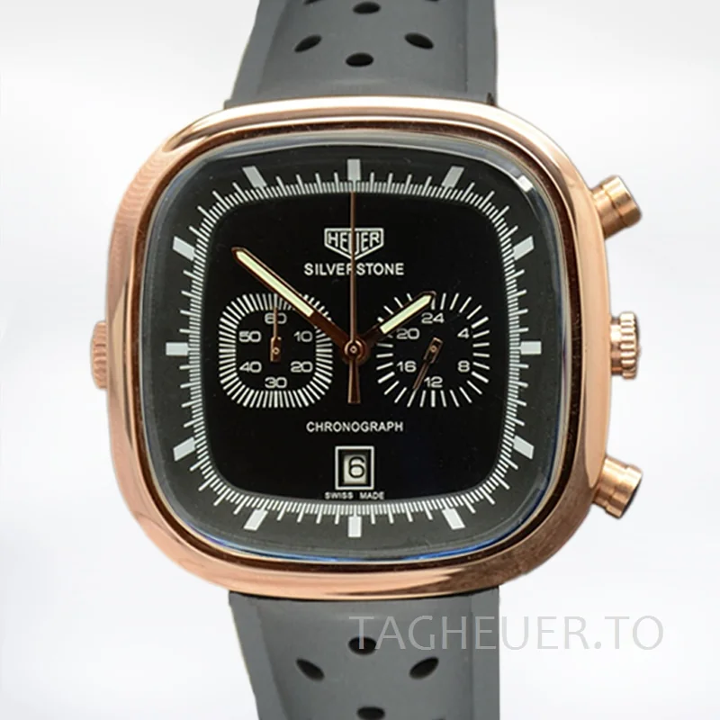 Tag Heuer Silverstone SilverstoneBKSR-003 43mm Men Black Dial