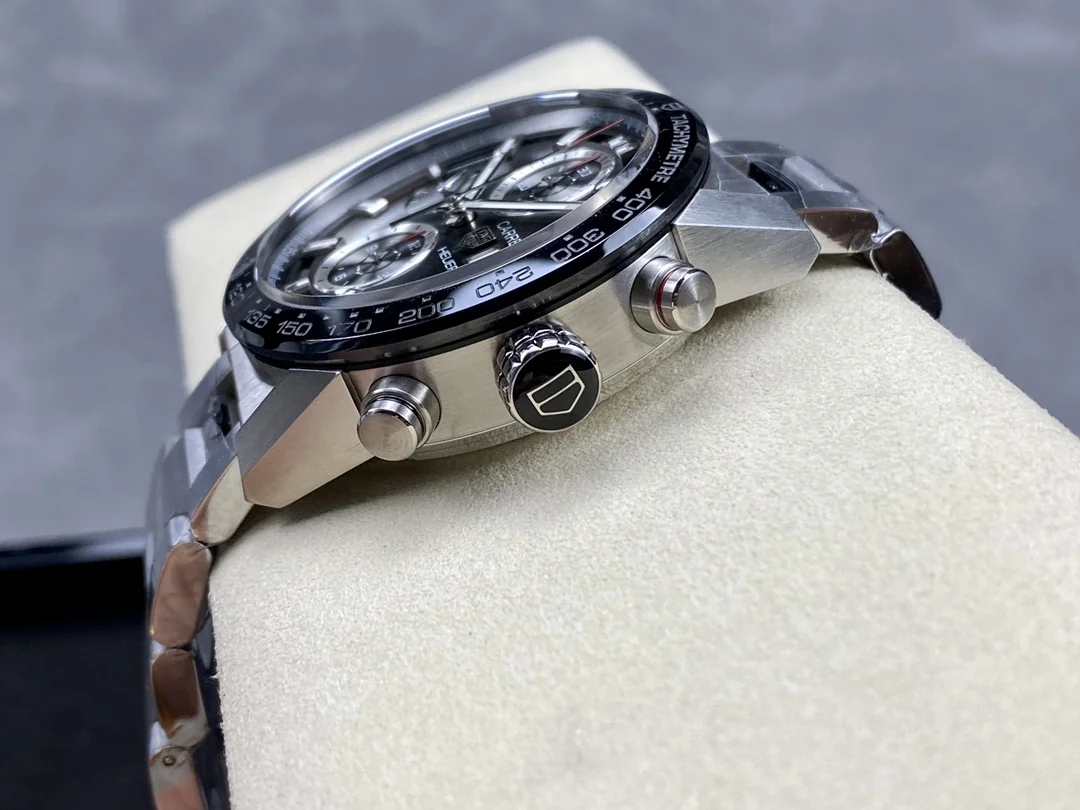 Best Swiss TAG Heuer Carrera CAR201W.BA0714 Replica Watch - 43mm Grey Dial, Stainless Steel, 50m Waterproof