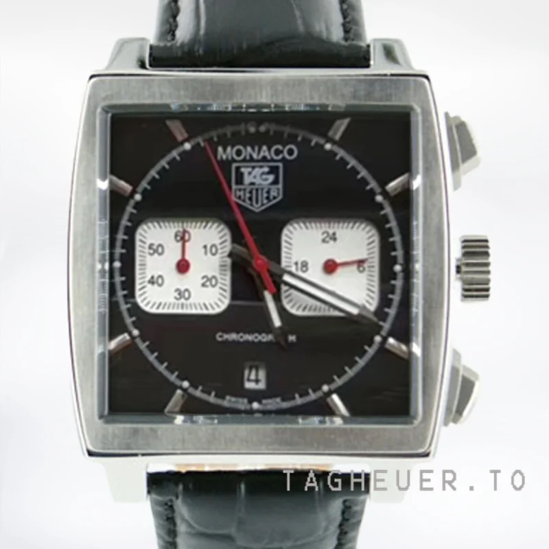 Tag Heuer Monaco Men's CAW2114.FC6177 Silver-tone Quartz