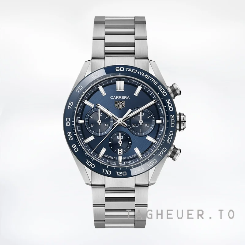 Tag Heuer Carrera 43mm Men's CBN2A1A.BA0643 Silver-tone