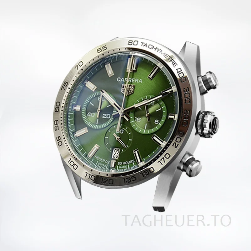 Tag Heuer Carrera CBN2A10.BA0643-001 43mm Men Stainless Steel Silver-tone