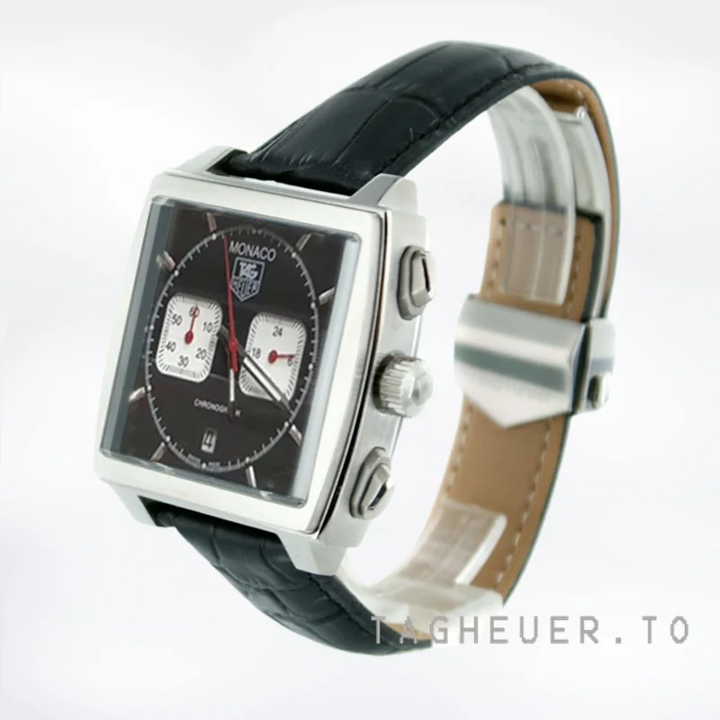 Tag Heuer Monaco Men's CAW2114.FC6177 Silver-tone Quartz