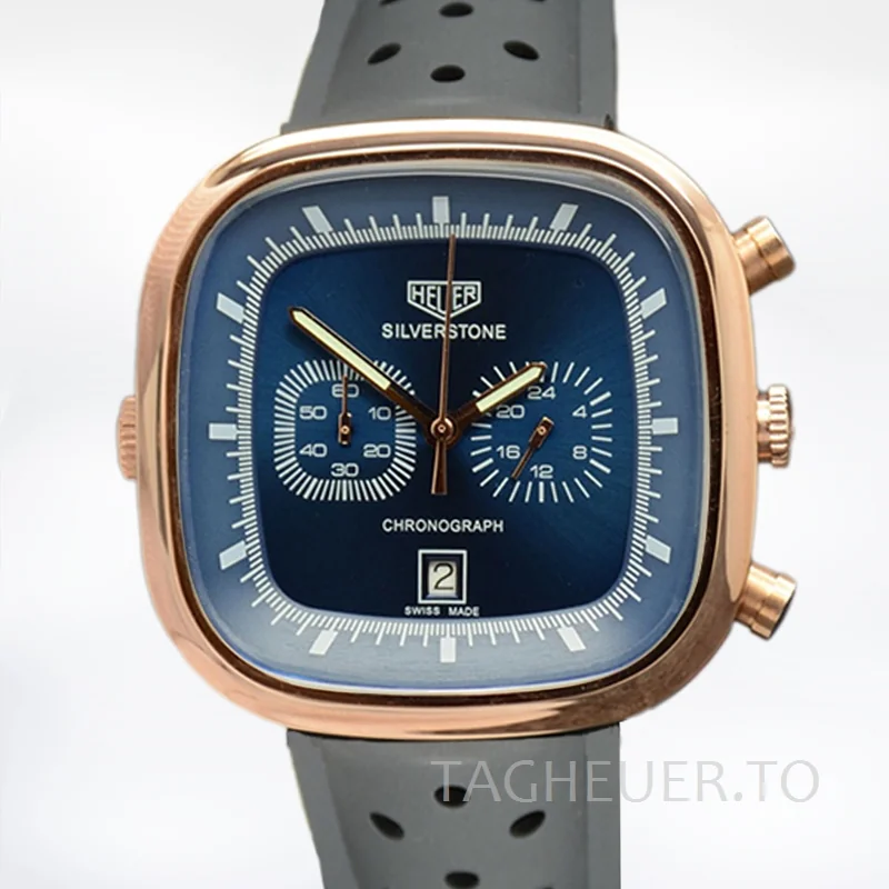 Tag Heuer Silverstone Men SilverstoneBLSR-002 43mm Rose Gold-tone