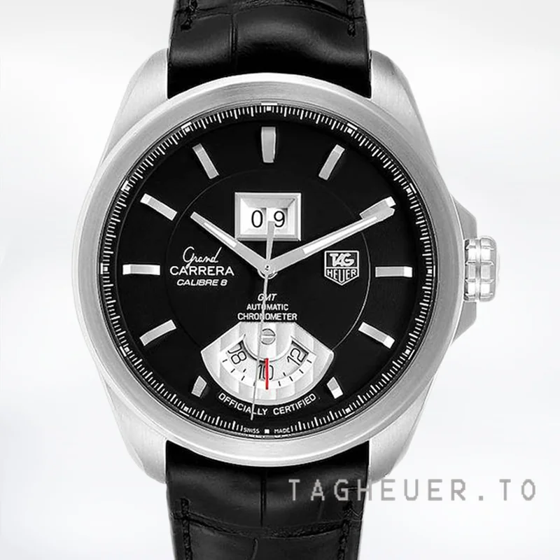 Tag Heuer Carrera 43mm Men's WAV5111-1 Black Dial Automatic