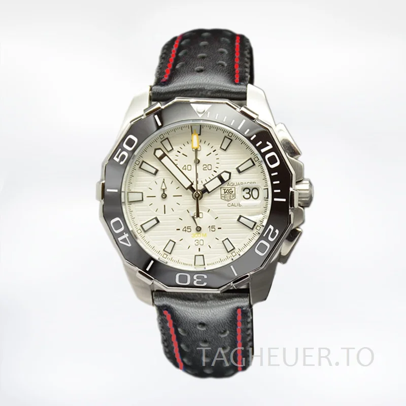 Tag Heuer Aquaracer CAY211A-004 43mm Men White Dial