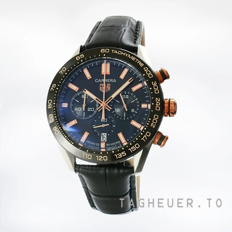 Tag Heuer Carrera 43mm Men's CBN2A5A.FC6481 Black Dial
