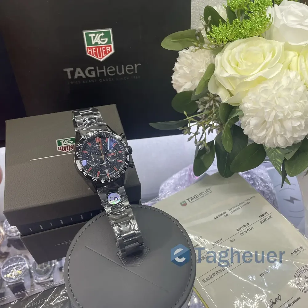 Best Swiss TAG Heuer Carrera CBN2A1L.FC6521 Replica Watch with Heuer 02 Movement