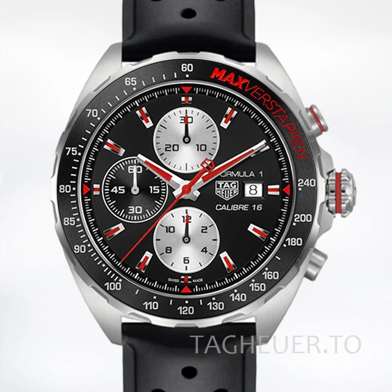Tag Heuer Formula 1 43mm CAZ2018.BA0970-002 Men Black Dial Silver-tone
