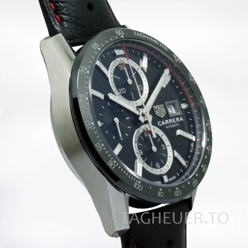Tag Heuer Carrera Men 43mm CBM2110.FC6454 Silver-tone