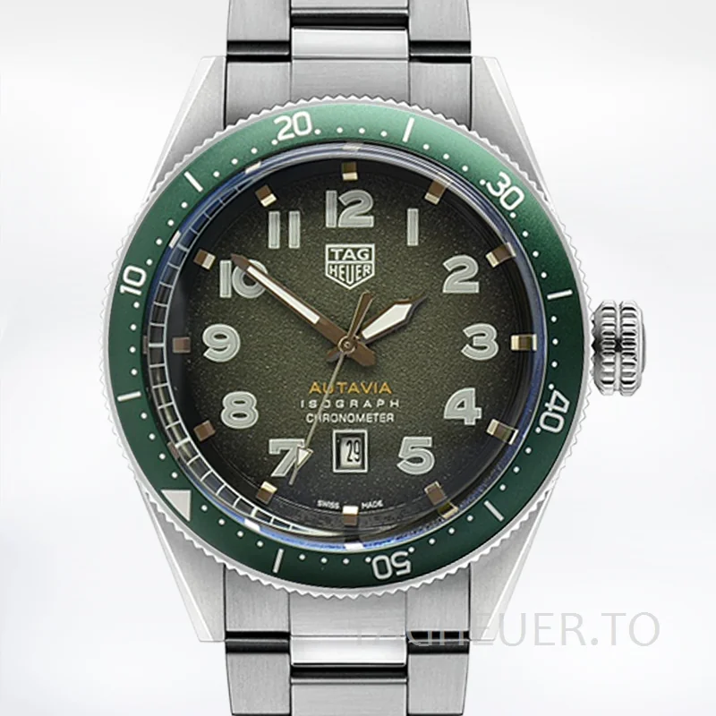 Tag Heuer Autavia 43mm Men WBE5114-002 Stainless Steel