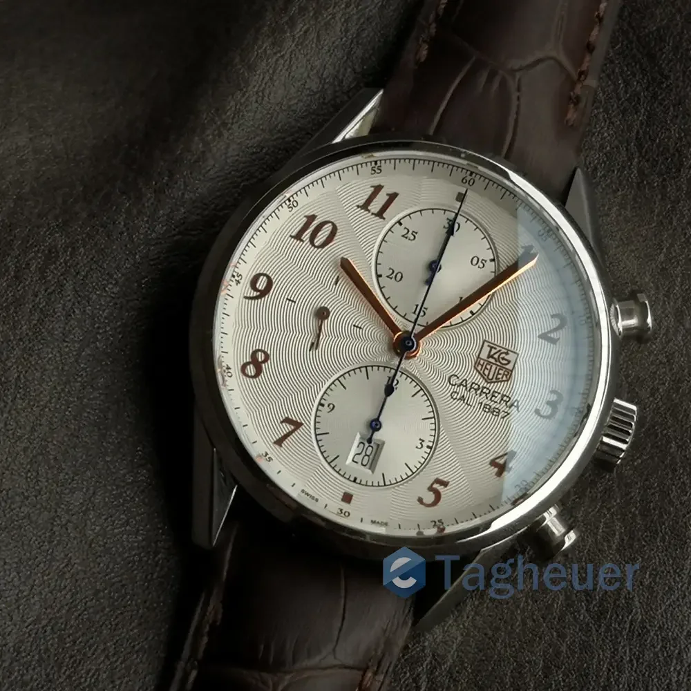 Review of Tag Heuer Carrera CAS2112.FC6291 Replica with Swiss Automatic Movement and Silver Dial