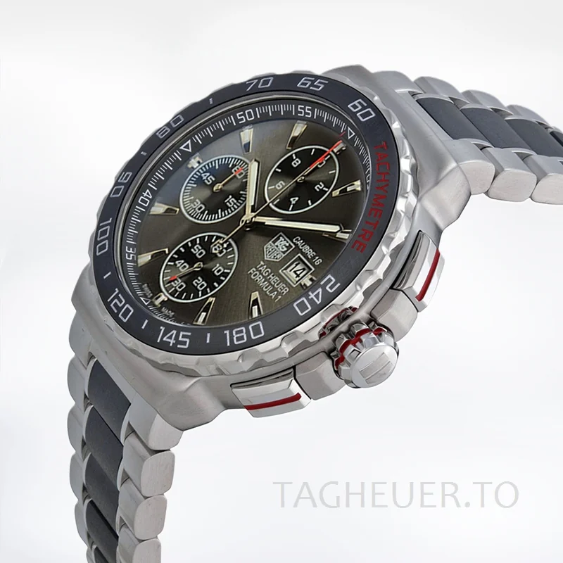 Tag Heuer Formula 1 CAU2011.BA0873 Men 43mm Black Dial