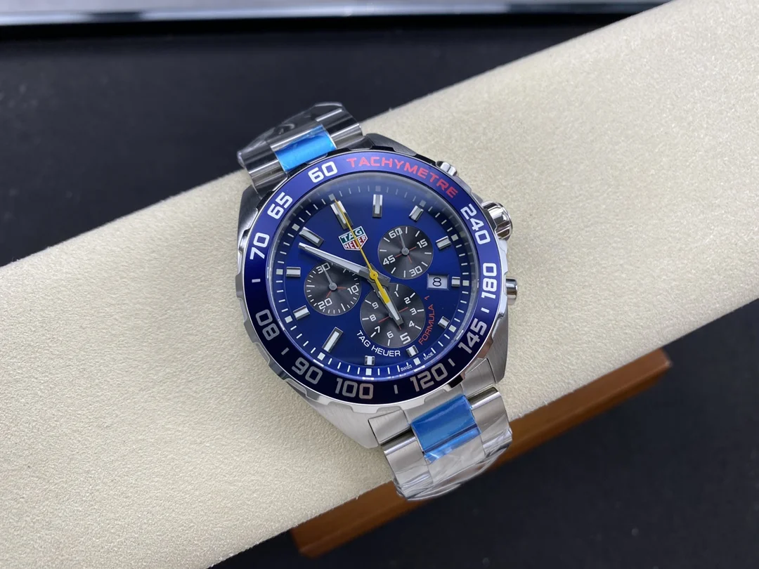 ​Best Swiss TAG Heuer Formula 1 CAZ101AB.BA0842 Replica - 43mm Blue Chronograph Watch​
