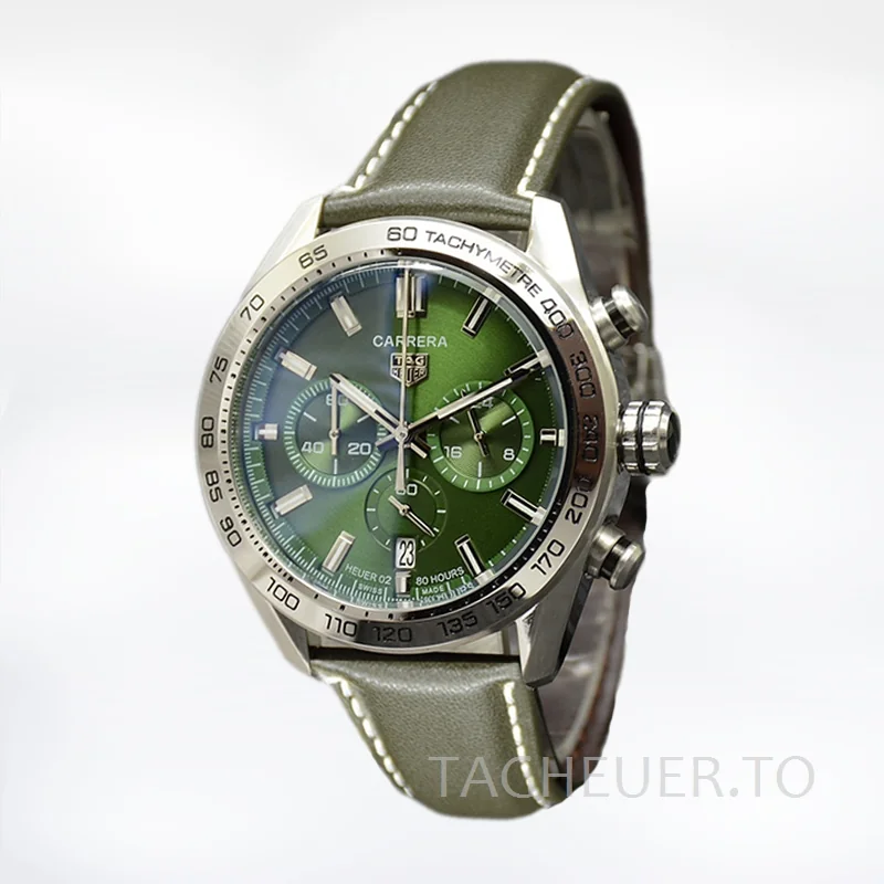 Tag Heuer Carrera CBN2A10.BA0643-001 43mm Men Stainless Steel Silver-tone