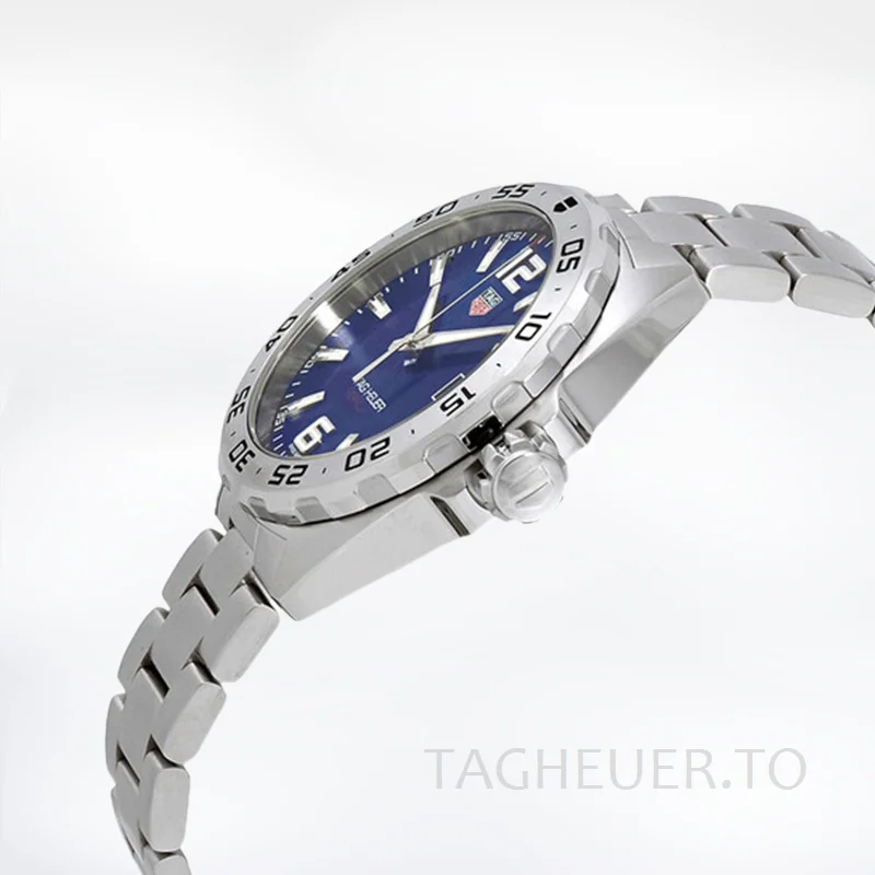 Tag Heuer Formula 1 43mm WAZ1118.BA0875 Men Stainless Steel Silver-tone