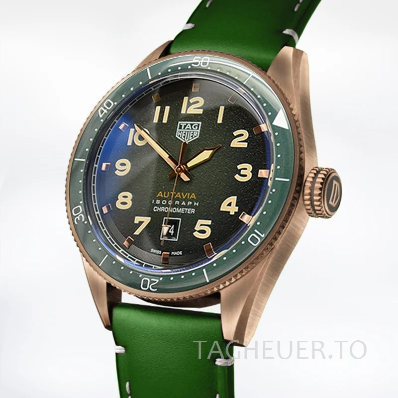 Tag Heuer Autavia Men WBE5190-001 43mm Ceramics Bezel