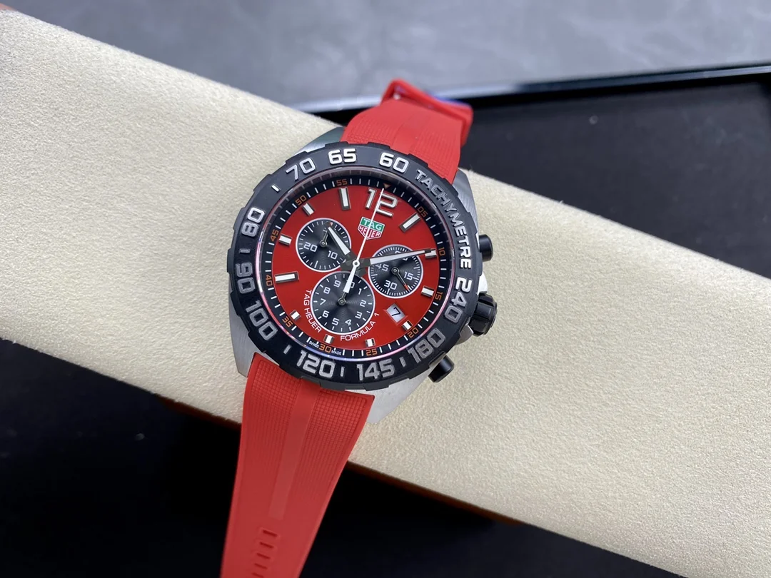 Best Swiss Replica Tag Heuer Formula 1 CAZ101AN.FT8055 Replica - AAA Red Dial Chronograph