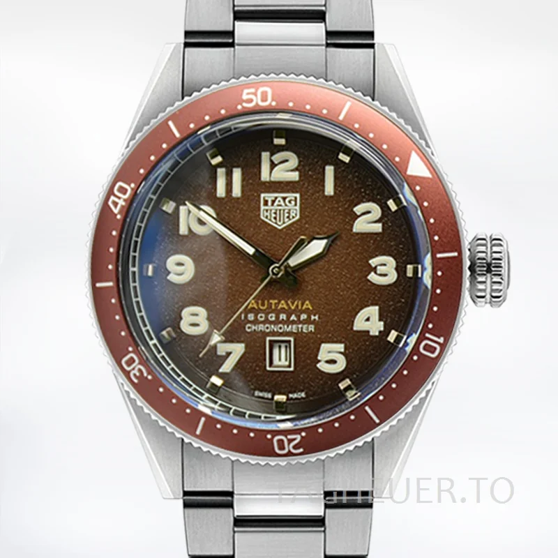 Tag Heuer Autavia WBE5114-003 Men 43mm Stainless Steel