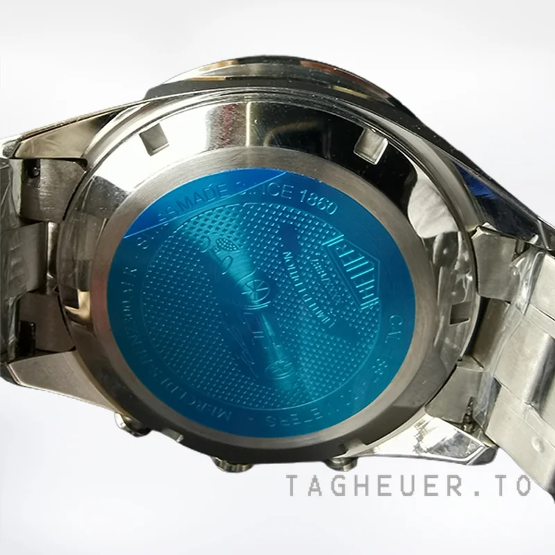 Tag Heuer Carrera 43mm Men's CarreraBKSB005 Stainless Steel