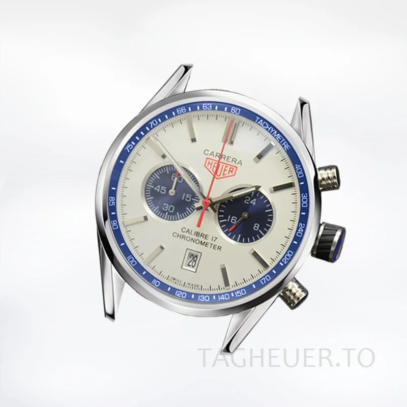 Tag Heuer Carrera 43mm Men CarreraWSB-009 Stainless Steel
