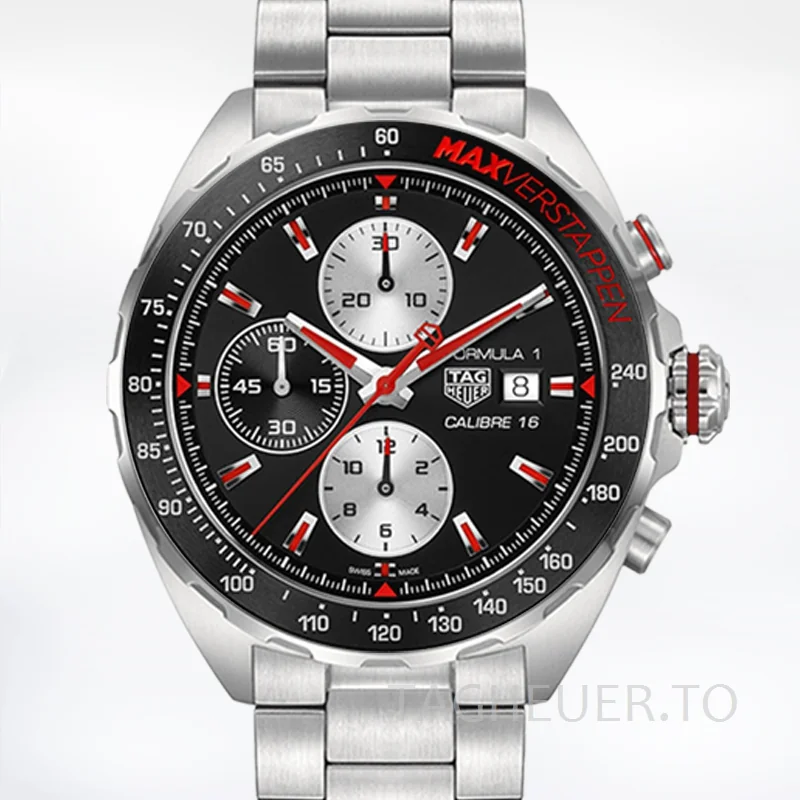 Tag Heuer Formula 1 Men CAZ2018.BA0970-001 43mm Stainless Steel