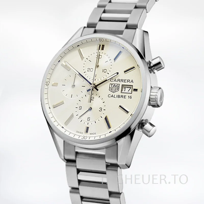Tag Heuer Carrera Men 43mm CBK2112-001 Quartz