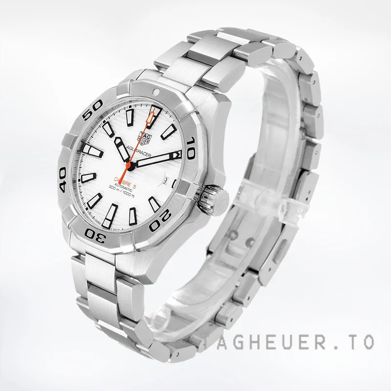 Tag Heuer Aquaracer Men's 43mm WAY2013.BA0927 Silver-tone Automatic