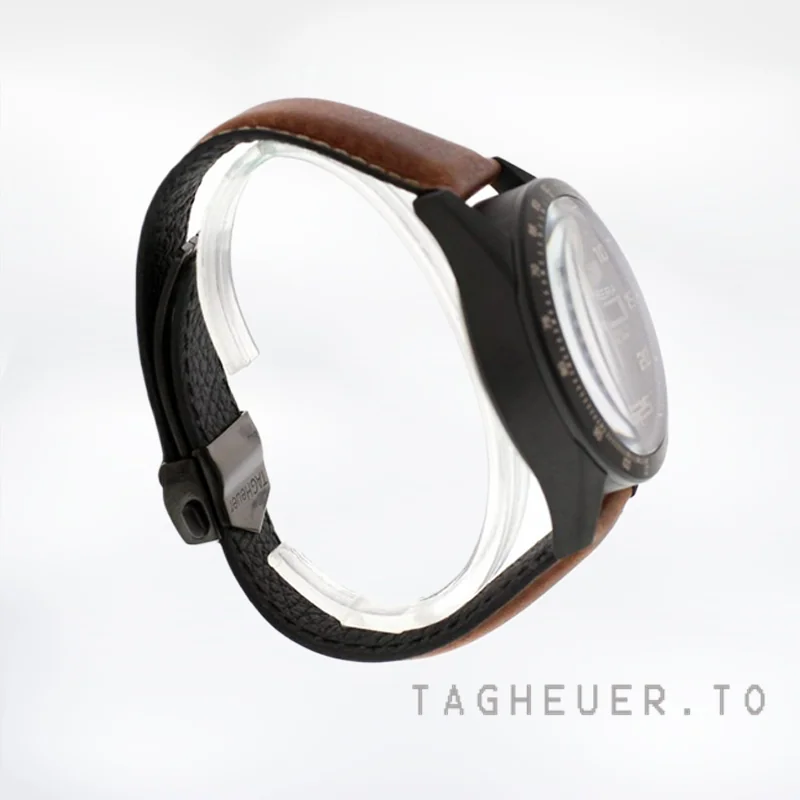 Tag Heuer Carrera Men's 43mm CV2A84.FC6394 Black-tone